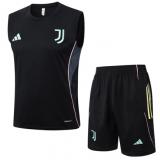 Chaleco+bermudas Juventus 25/26-Black  Chaleco+bermudas Juventus 25/26-Black